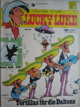 Comic: Tortillas f&uuml;r die Daltons (Lucky Luke) - 1981 - mge-shop