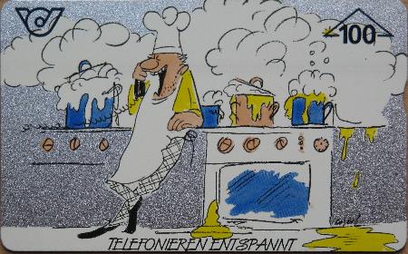 Telefonwertkarte: Telefonieren entspannt - Koch - 1996 - mge-shop