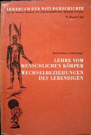 Buch: Lehre vom menschlichen Körper - 1967 - mge-shop