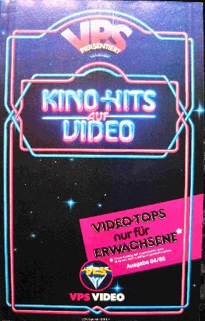Brosch&uuml;re: VPS pr&auml;sentiert Kino Hits auf Video - 1984 - mge-shop