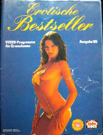 Brosch&uuml;re: Erotische Bestseller - 1985 - mge-shop