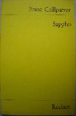 Grillparzer Franz - Taschenbuch: Sappho (Reclam) - 1981 - mge-shop Grillparzer Franz - Taschenbuch: Sappho (Reclam) - 1981 - mge-shop
