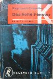 Chandler Raymond - Taschenbuch: Das hohe Fenster (Ullstein Bücher) - 1960 - mge-shop Chandler Raymond - Taschenbuch: Das hohe Fenster (Ullstein Bücher) - 1960 - mge-shop