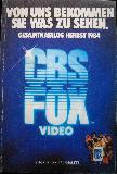 Brosch&uuml;re: CBS Fox Video Gesamtkatalog Herbst 1984 - 1984 - mge-shop